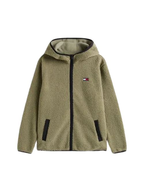 Giacca/Felpa teddy con zip Tommy Jeans | DM0DM19224M1L